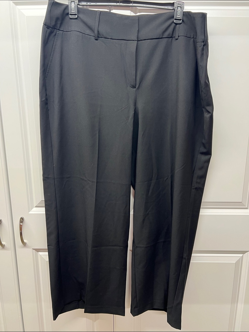 NWT Lane Bryant The Perfect Drape Flex Magic Waistband Wide Leg Pants 22S